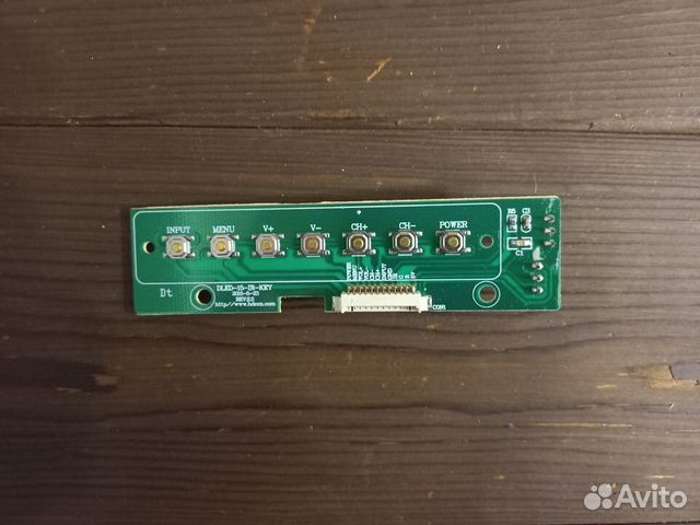 Плата кнопок+ик-датчик dled-15-IR-KEY