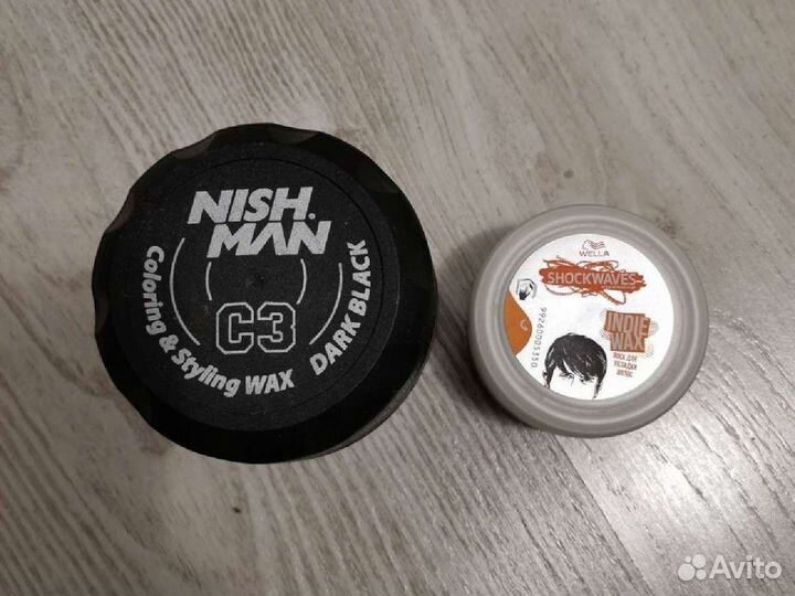 Воск и паста для укладки волос