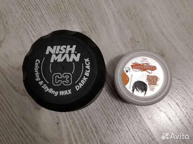 Воск и паста для укладки волос