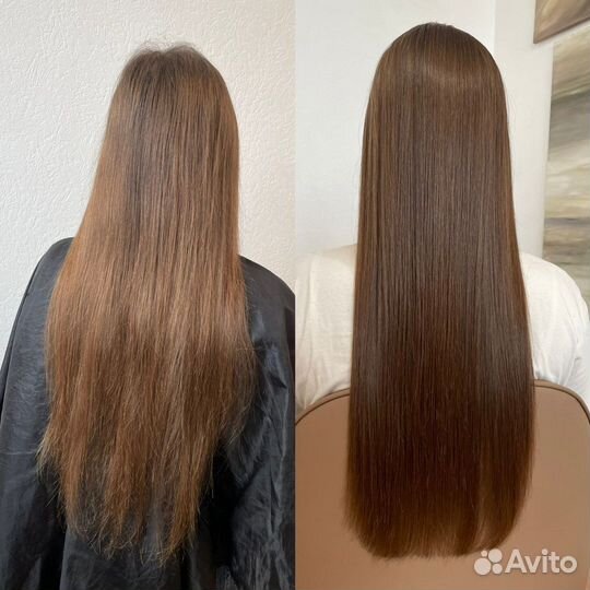 Ботокс, нанопластика, кератин, полировка волос