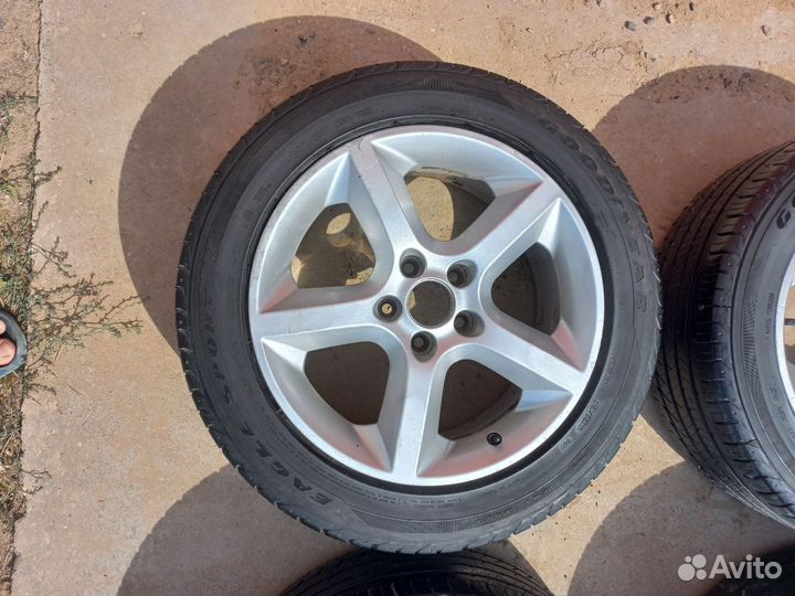 Диски Opel Astra H R17 с летней резиной