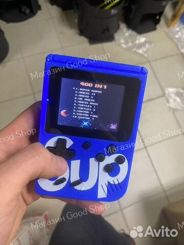 Портативная игровая приставка Sup Gamebox 400in1