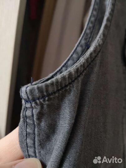 Джинсовая безрукавка pull&bear