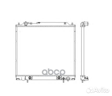 Радиатор 55343 NRF