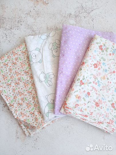 Ткань отрез хлопок сатин Китай