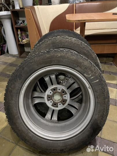 Зимние шины 235/55 r17 с дисками bmw e83