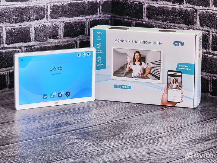 CTV-M5801 домофон с Wi-Fi, для видеонаблюдения