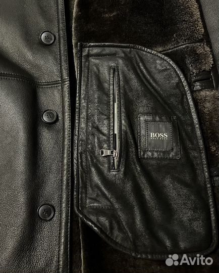 Дубленка натуральная мужская 52 54