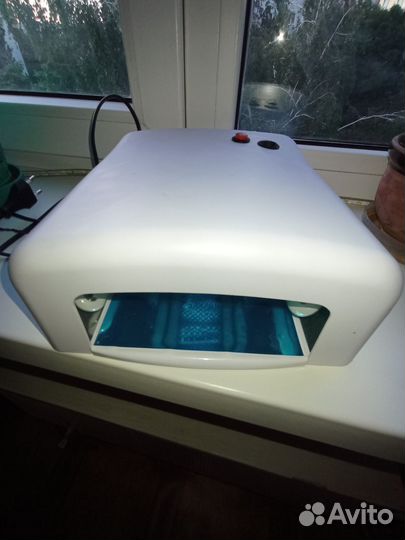 Лампа для маникюра, набор для маникюра