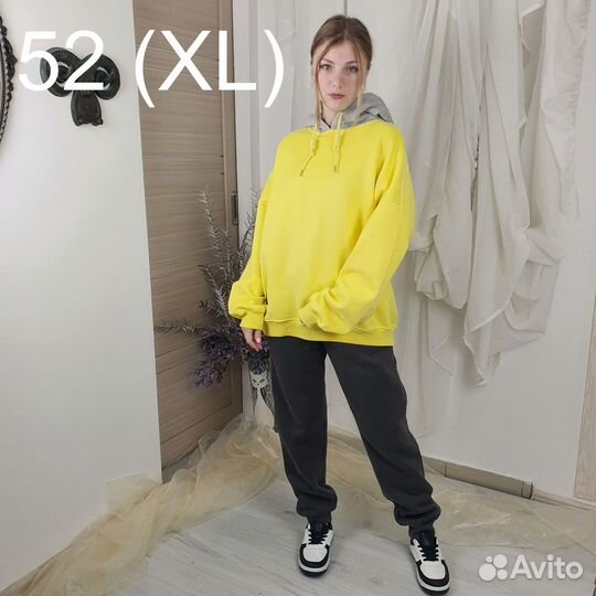 Худи с флисом 7986