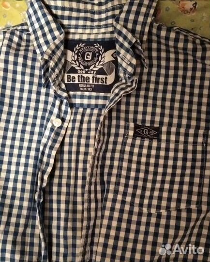 Рубашка мальчика подростка 10-12лет 152рост 300р
