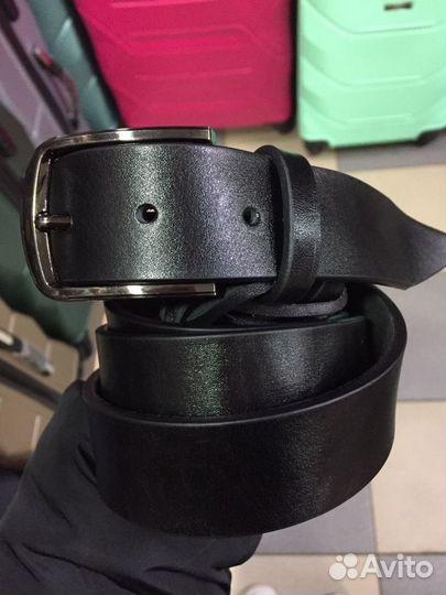 Мужской кожаный ремень