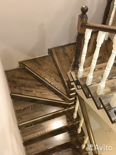 Изготовление деревянных лестниц