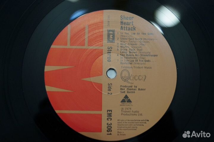 Queen – Sheer Heart Attack 1974 UK EX+