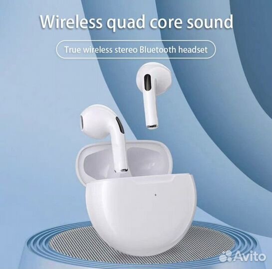 Air Pro 6 TWS Беспроводные наушники Bluetooth