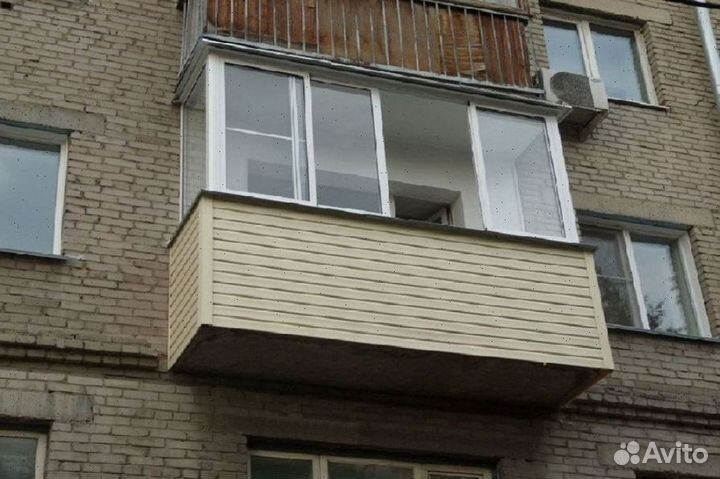 Балкон пластиковый пвх под ключ