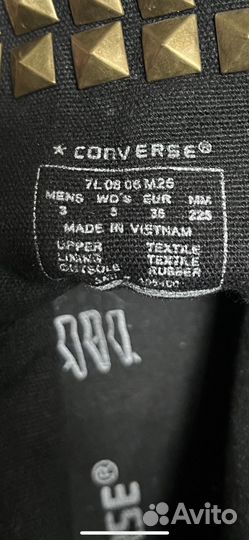 Кеды converse женские