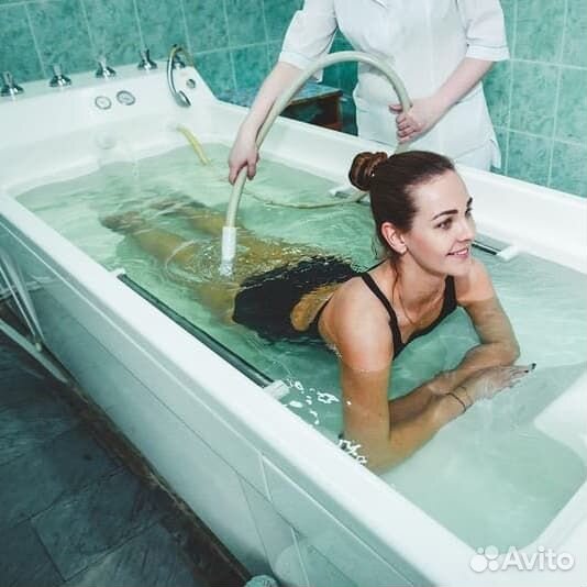 Подводный душ-массаж, Подводный вакуумный массаж