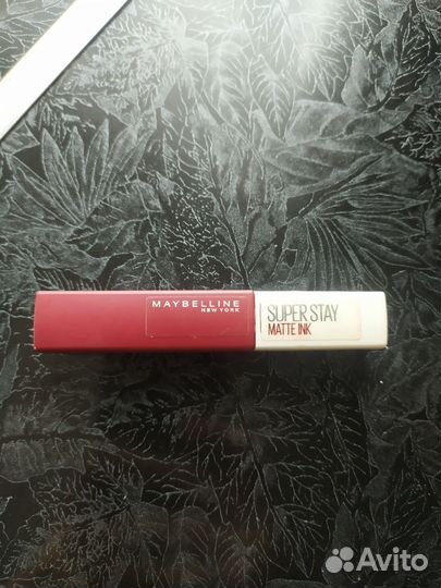 Maybelline super stay помада
