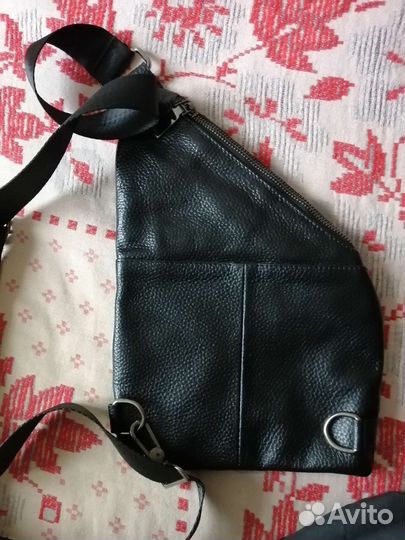 Сумка(муж. Нат. Кожа. 4кармана +внутр.)