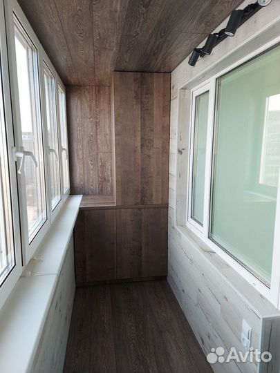 Обшивка балконов и лоджий