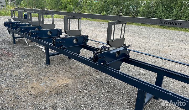 Торцовочный станок проходного типа Стилет тсп