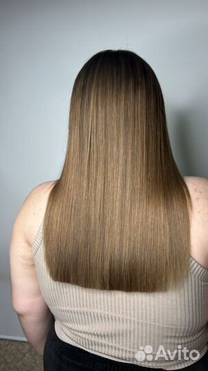 Кератиновое выпрямление волос модель