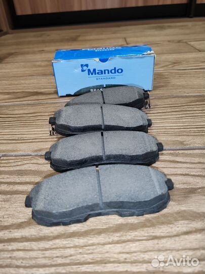 Колодки дисковые передние, арт MPS 01