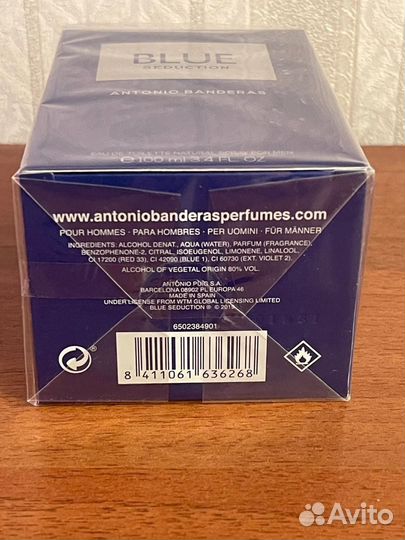 Antonio banderas blue seduction 100ml