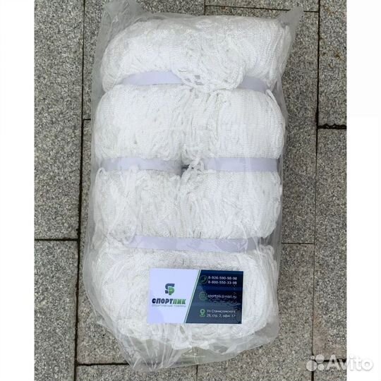 Сетка для хоккейных ворот (1 шт.),толщина нити:3мм