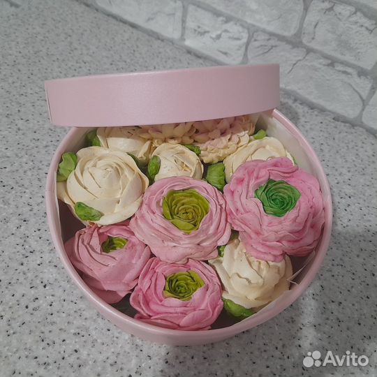 Букеты из зефира