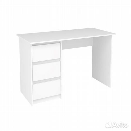 Стол письменный и стеллаж Айден белый