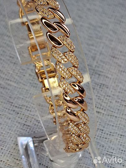 Браслет покрытие золото