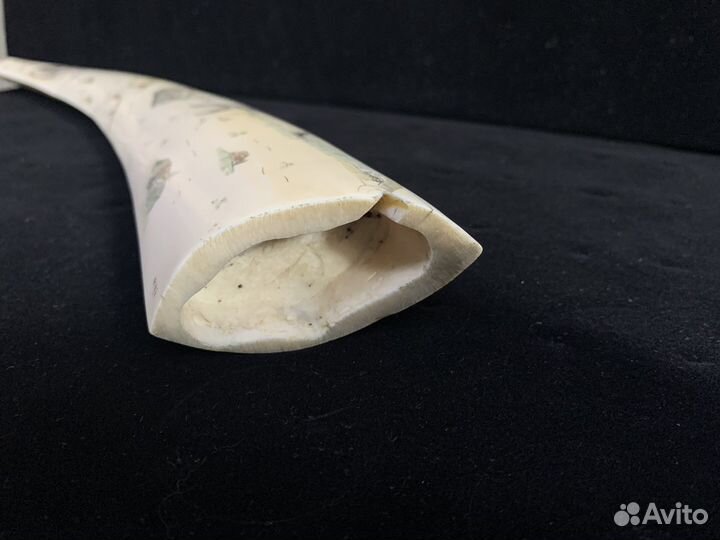 Клык бивень моржа имитация