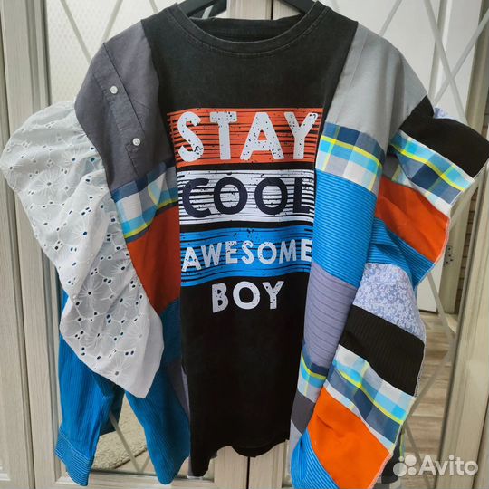 Рубашка пэчворк