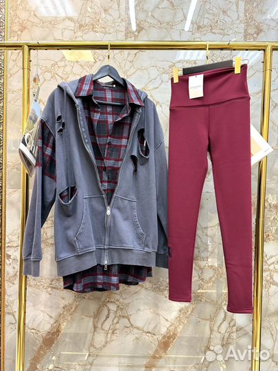 Лосины на флисе balenciaga