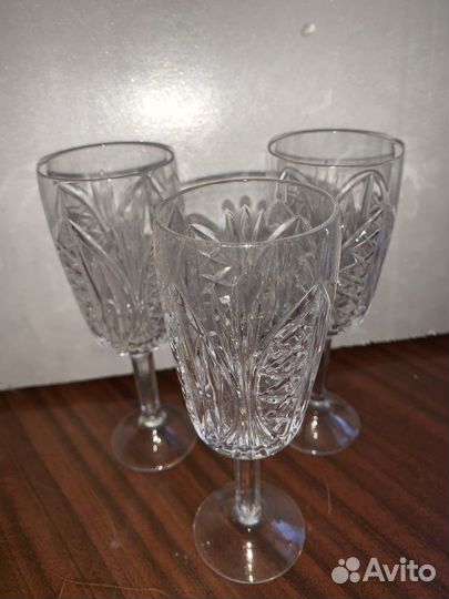 Бокалы и стопки СССР