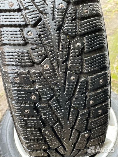 Оригинальные диски mitsubishi на зиме 195/55 R16