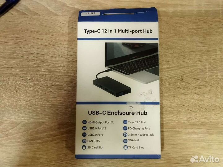 Type c концентратор 12 в 1
