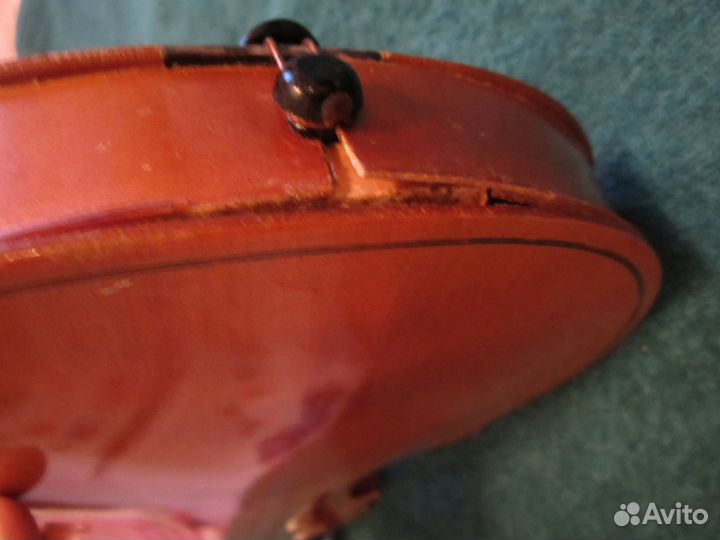 Советская скрипка 4/4 под реставрацию дека скрипки