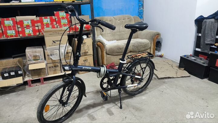Складной велосипед btwin tilt 500