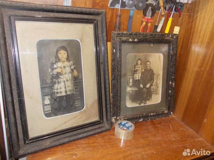 Фотопортет 50х41 и 60х47 старый