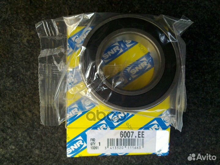 Подшипник кпп Renault/NTN-SNR/ 6007EE NTN-SNR