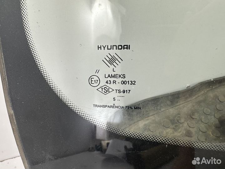 Hyundai accent стекло лобовое Оригинал Скол