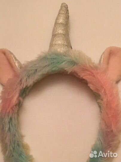 Ободок для волос единорог для девочки