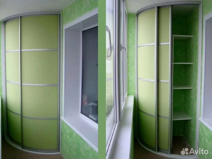 Шкаф на балкон доставка установка