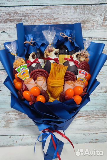 Съедобные букеты для мужчин и женщин