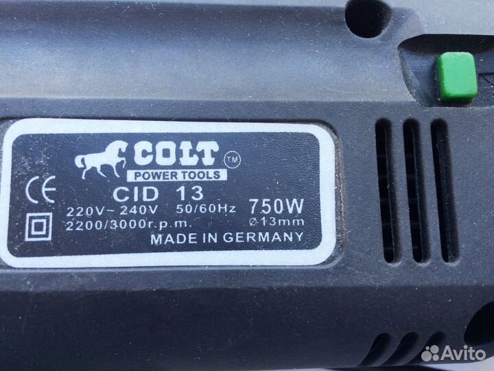 Дрель ударная colt. Мade in Germany. Новая