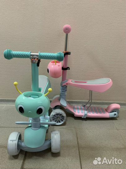 Детский самокат Scooter 3 в 1 (В наличии)
