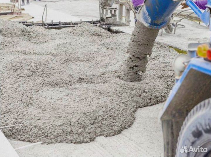 Бетон подача лентой